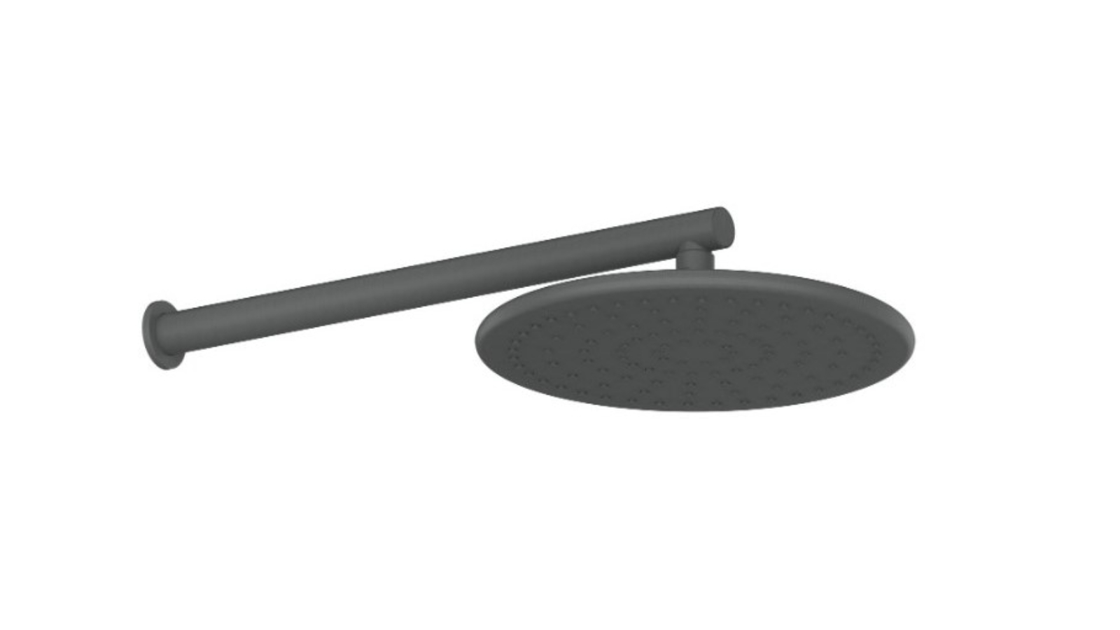 Greens Rocco Wall Shower - Gunmetal