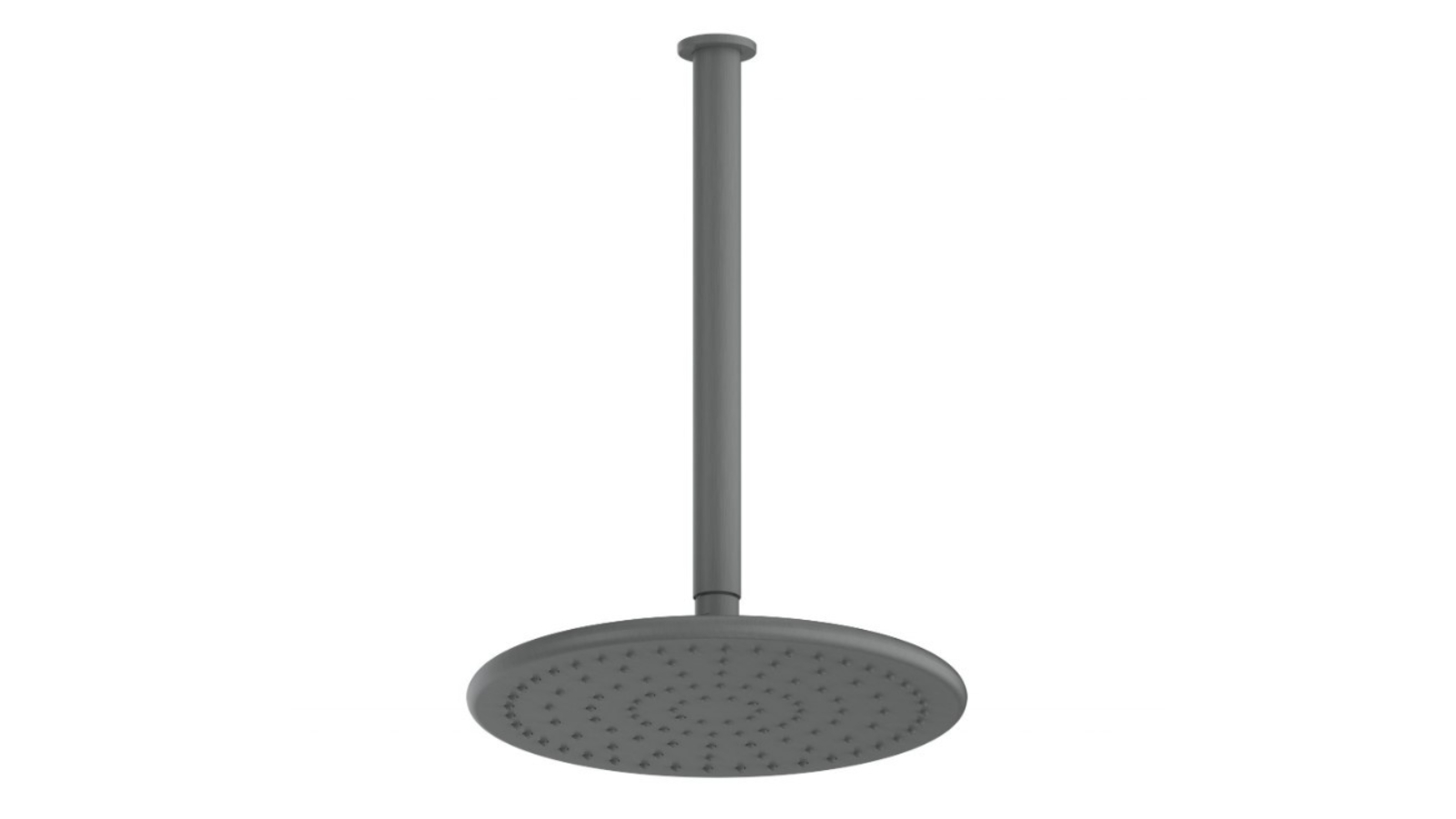 Greens Rocco Ceiling Shower - Gunmetal