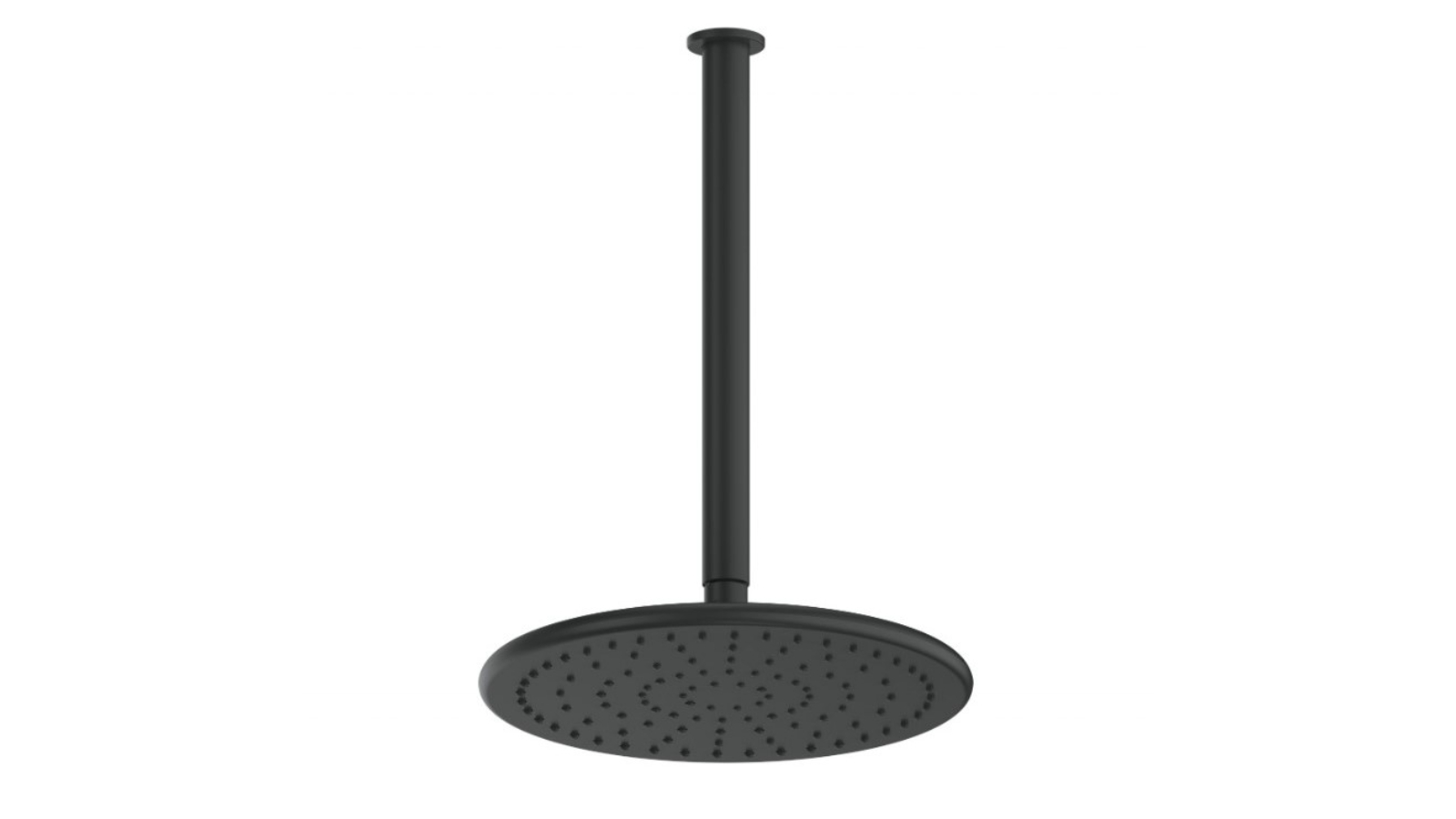 Greens Rocco Ceiling Shower - Matte Black