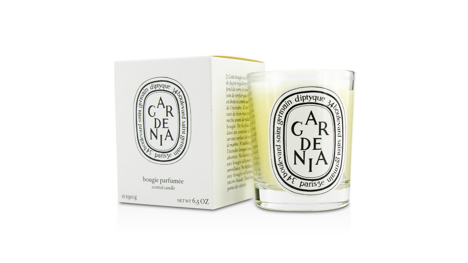 【新品未開封】diptyque キャンドル 190g GARDENIA Diptyque | Gardenia Candle 190g | Shop Rescue Spa
