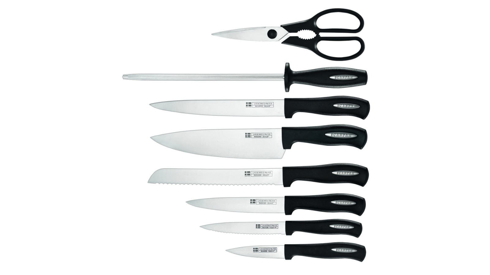 Scanpan Microsharp 9-Piece Knife Block