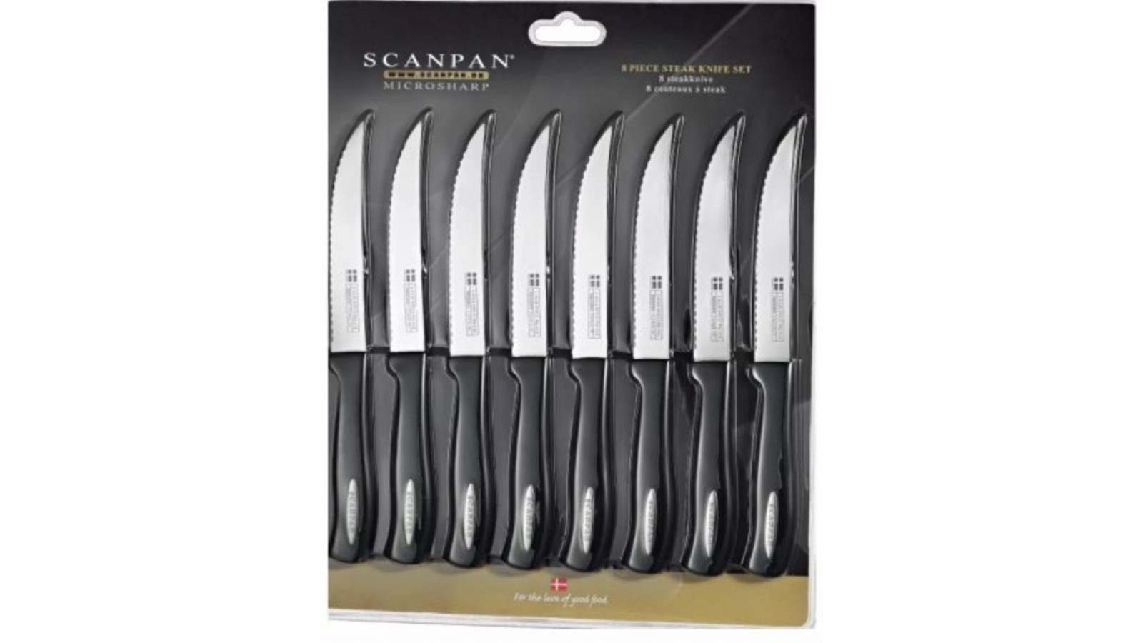 Scanpan Microsharp 8 Piece Steak Knife Set