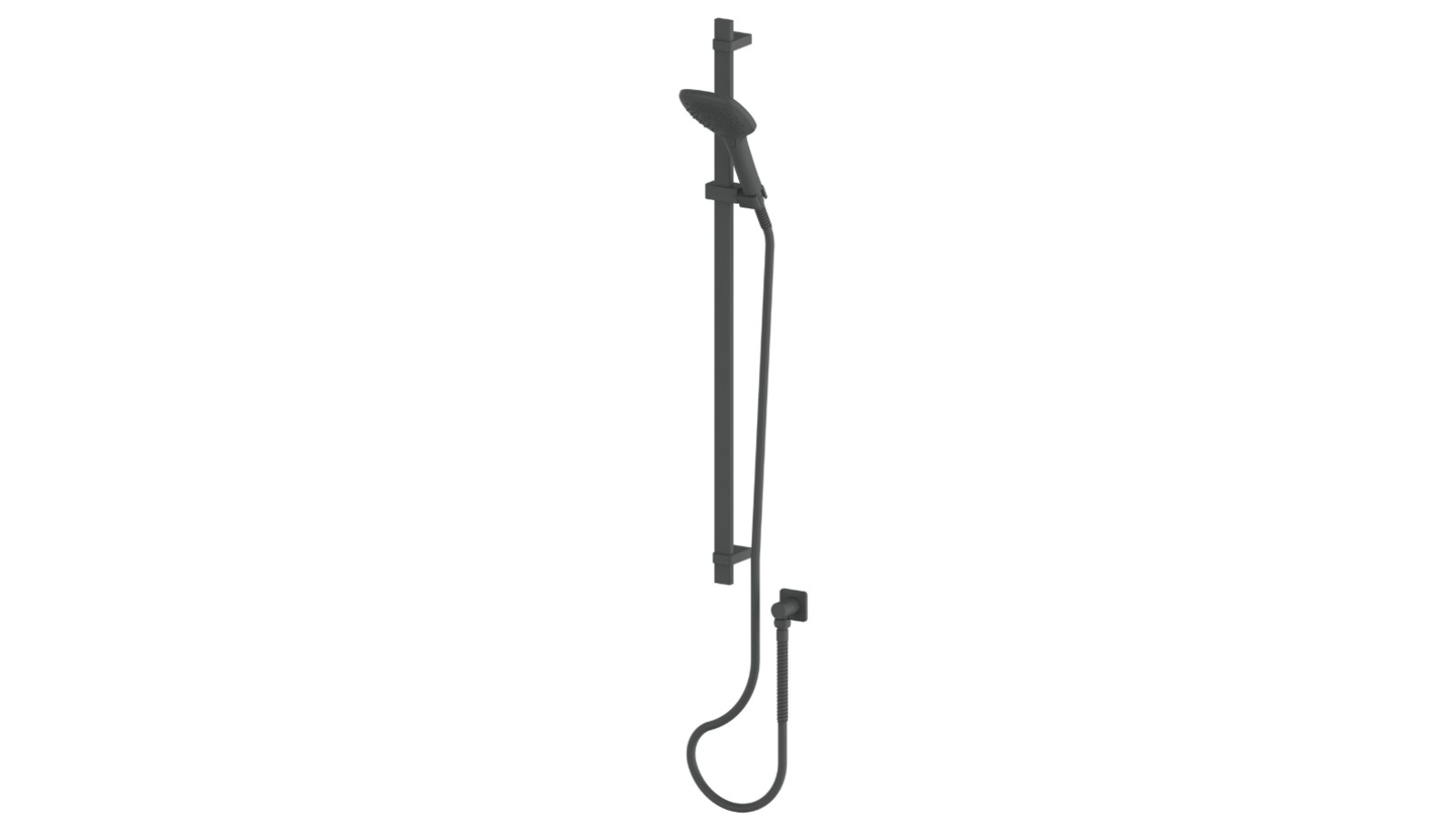Greens Skyla AirFlo Rail Shower - Gunmetal