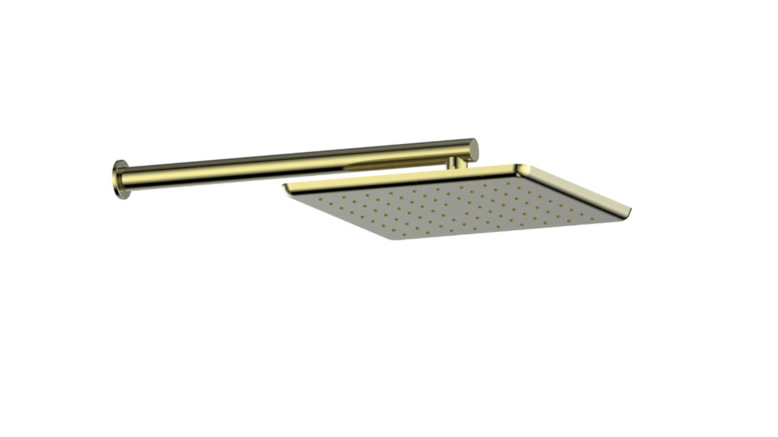 Greens Skyla Wall Shower - Brushed Brass