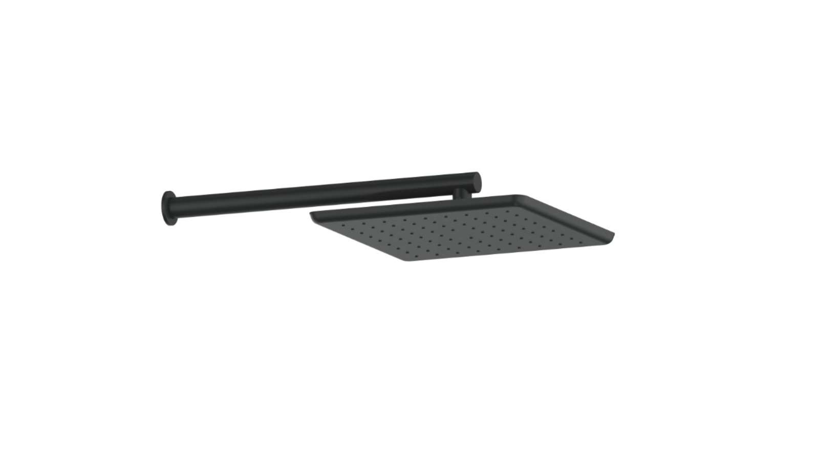 Greens Skyla Wall Shower - Matte Black 