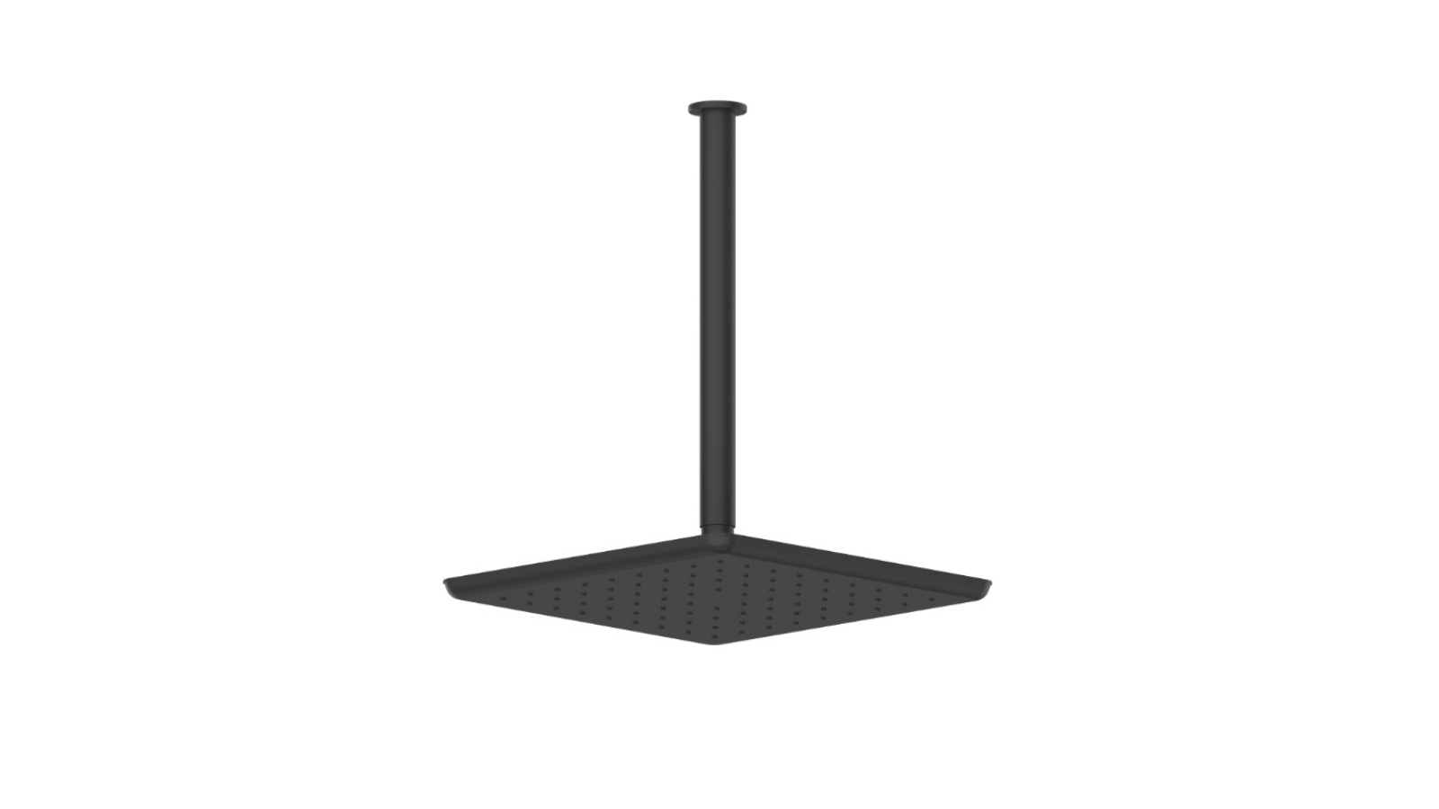 Greens Skyla Ceiling Shower - Matte Black 