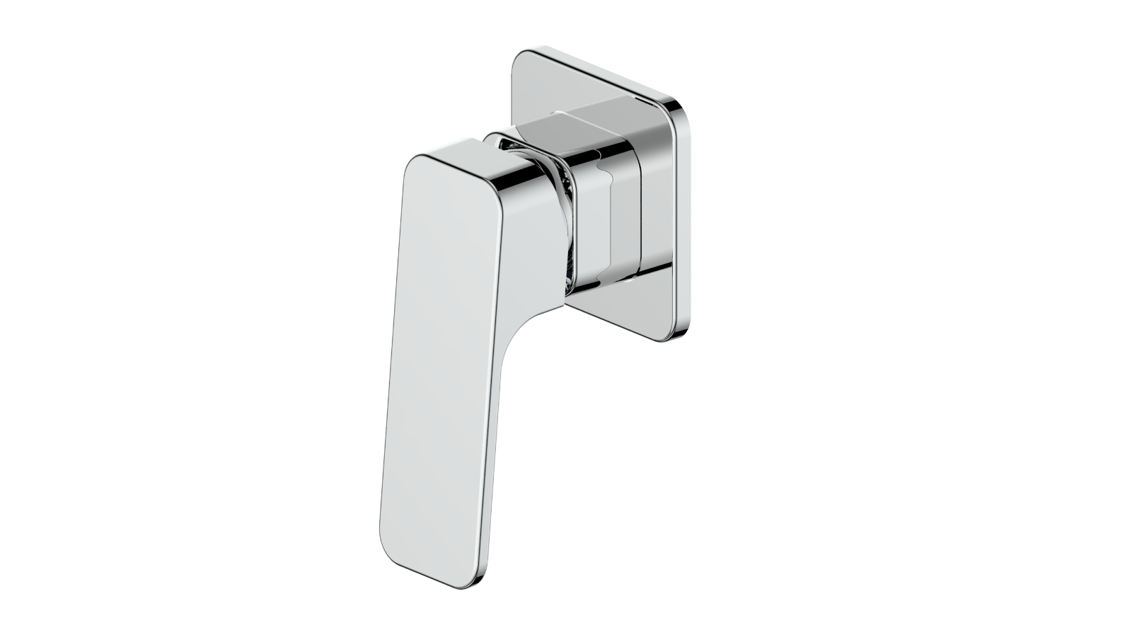 Greens Swept Lead Free Shower Mixer - Chrome