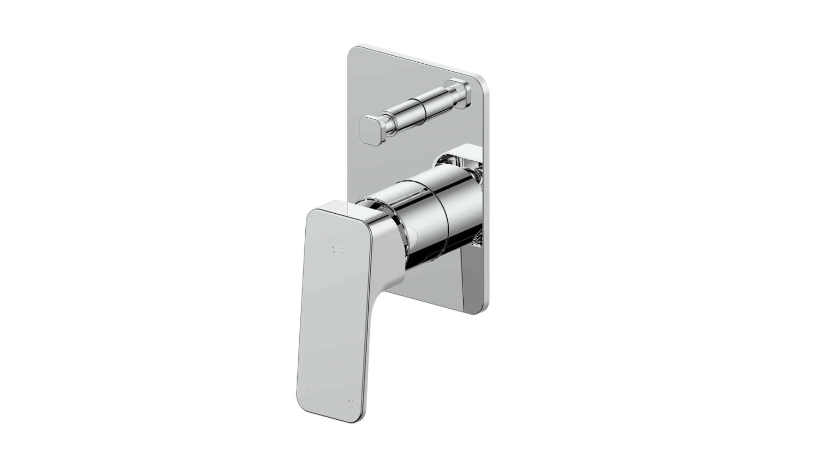 Greens Swept Shower/Bath Diverter Mixer - Chrome