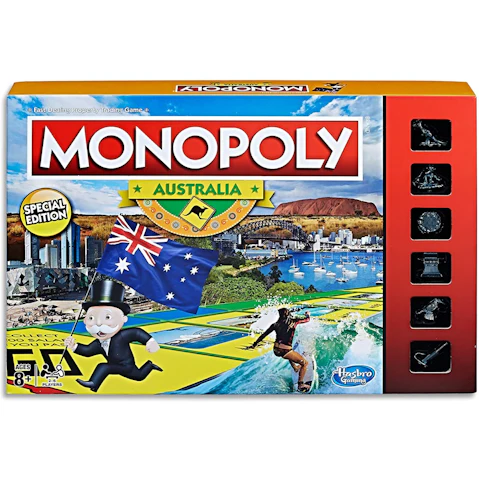 Hasbro Monopoly Australia Special Edition Family Board Game