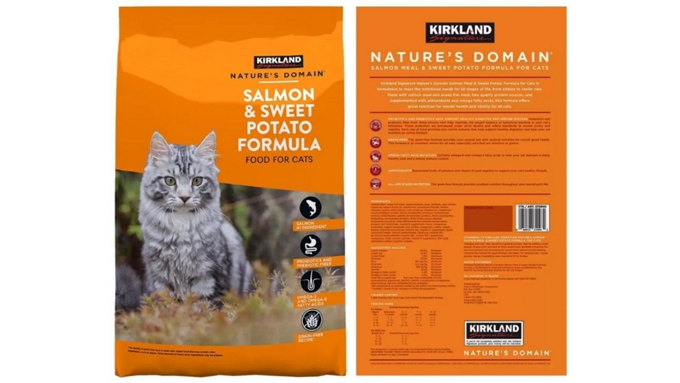 Kirkland Signature Nature's Domain Salmon Sweet Potato 8Kg Cat