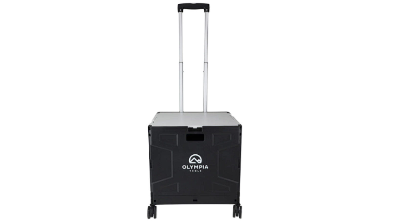 Olympia Tools 75kg Capacity Folding Shopping Cart Trolley With Wheels Rolling Carts