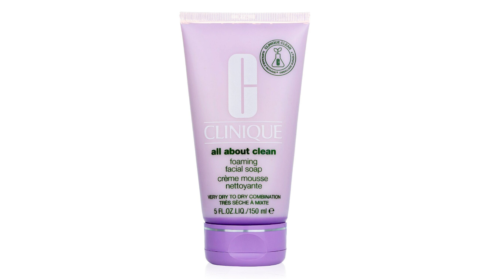 Clinique Very-Dry to Dry Combination Skin All About Clean Foaming Facial Soap - 150ml/5oz