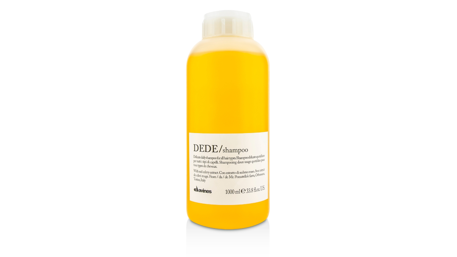 Davines Dede Delicate Daily Shampoo (For All Hair Types)  - 1000ml/33.8oz