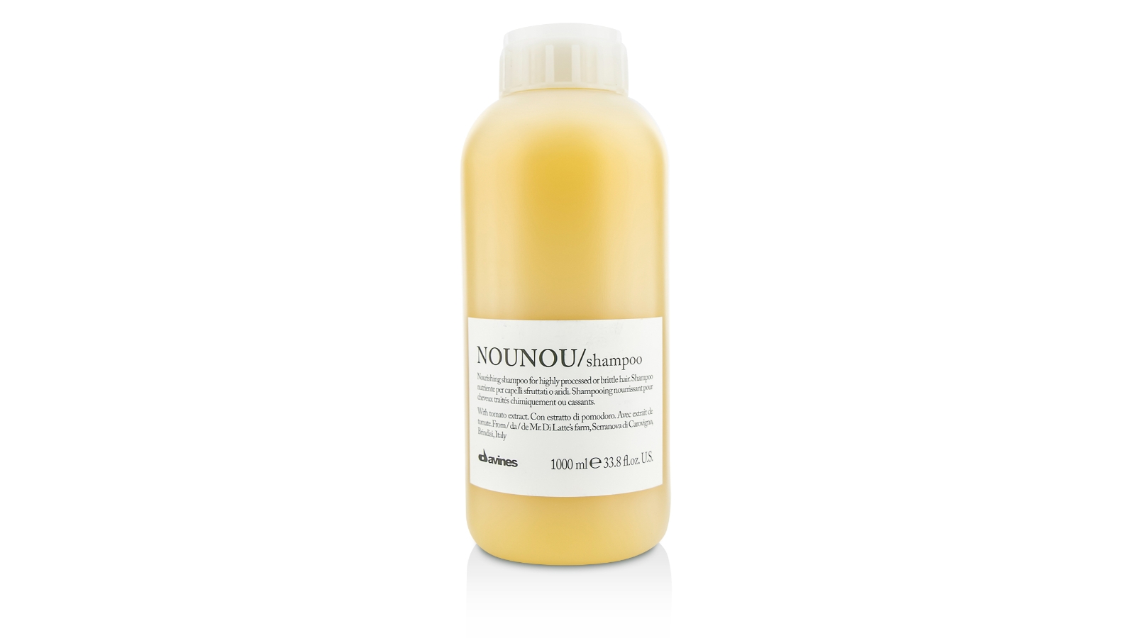 Davines Nounou Nourishing Shampoo (For Highly Processed or Brittle Hair) -1000ml/33.8oz