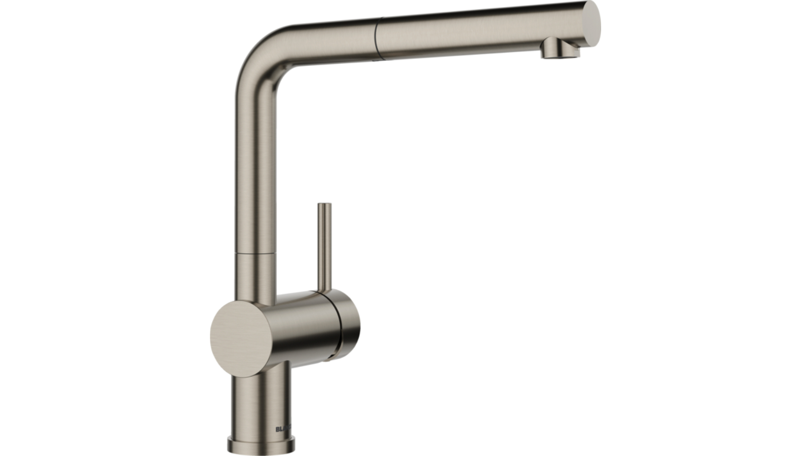 Blanco Linus-S Pull Out Tap - Satin Platinum