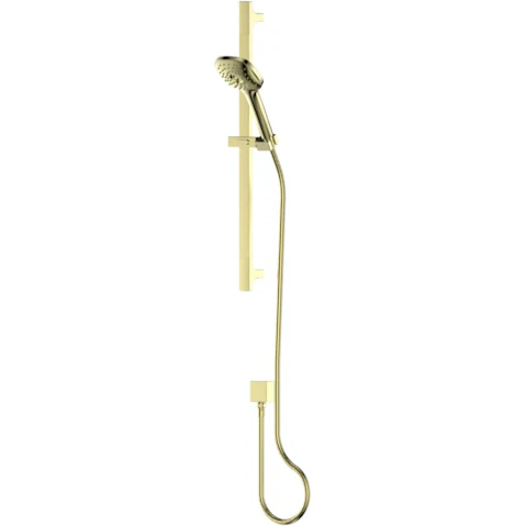 Greens Corban Rail Shower - Brushed Brass