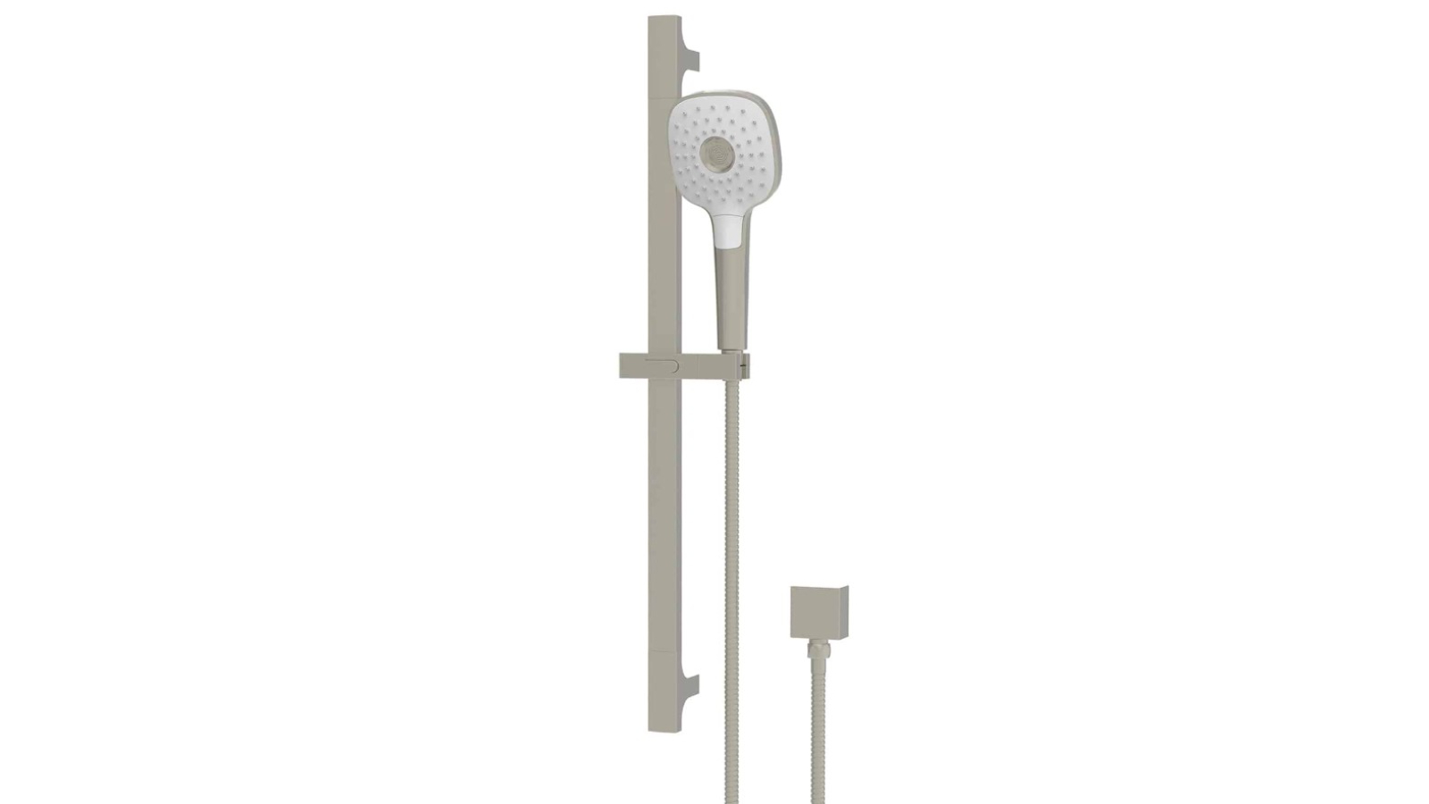 Greens Corban Rail Shower - Brushed Nickel