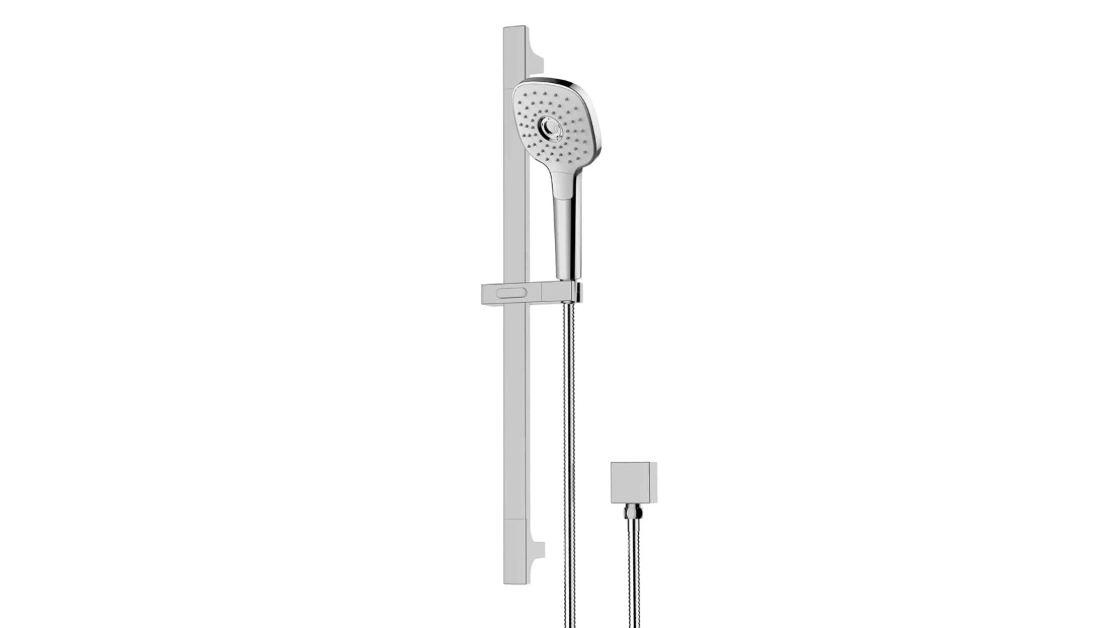 Greens Corban Rail Shower - Chrome