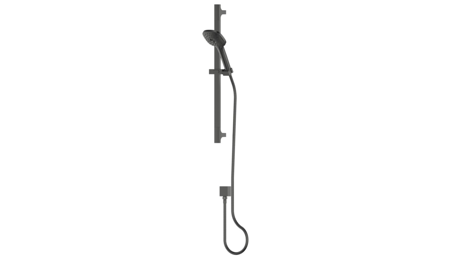 Greens Corban Rail Shower - Gunmetal 