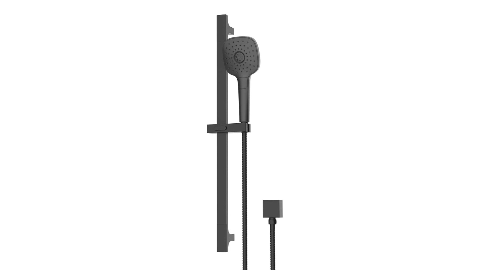 Greens Corban Rail Shower - Matte Black