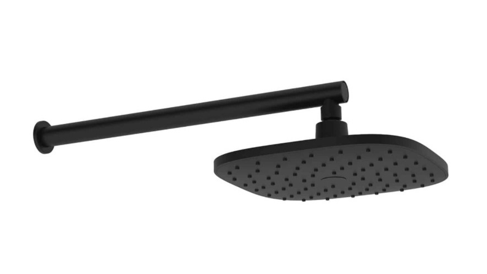 Greens Corban Wall Shower - Matte Black