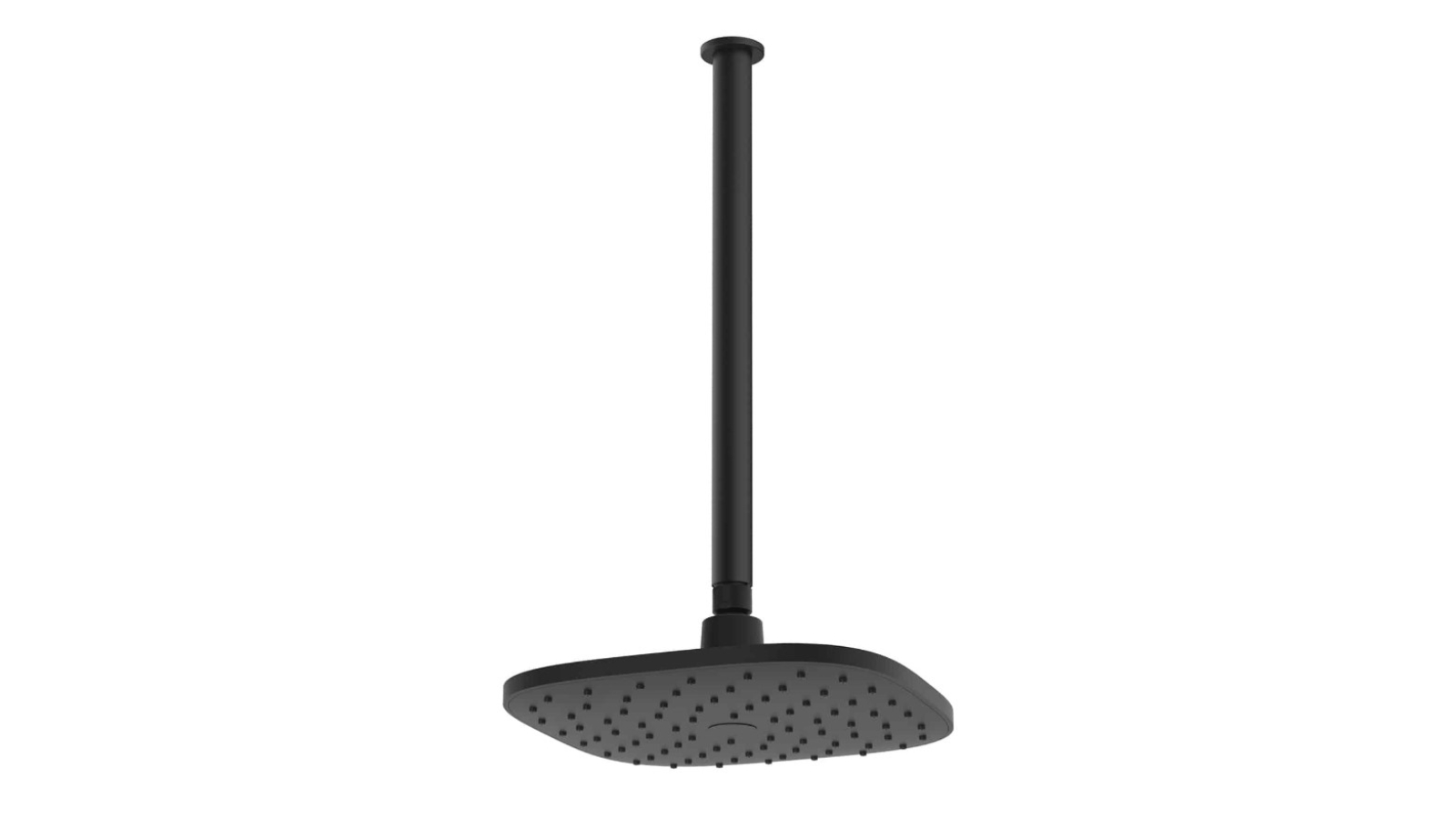 Greens Corban Ceiling Shower - Matte Black