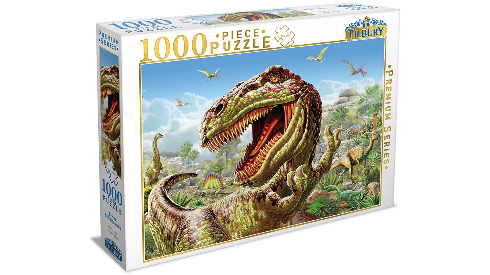Tilbury 1000 Piece Puzzle - T-Rex & Dinosaurs