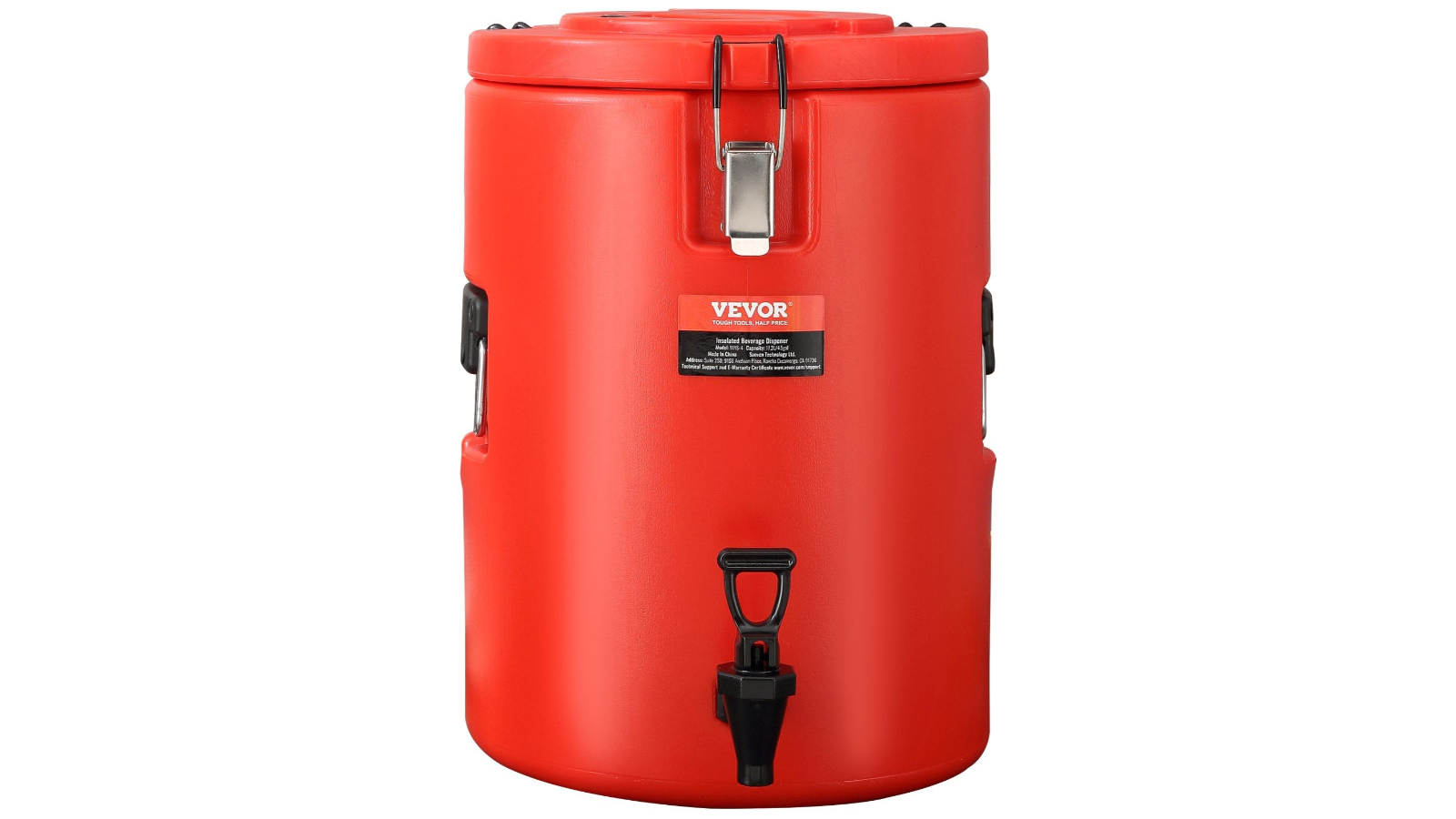 YS Insulated Stainless Steel Beverage Dispenser - 17.2 Litre