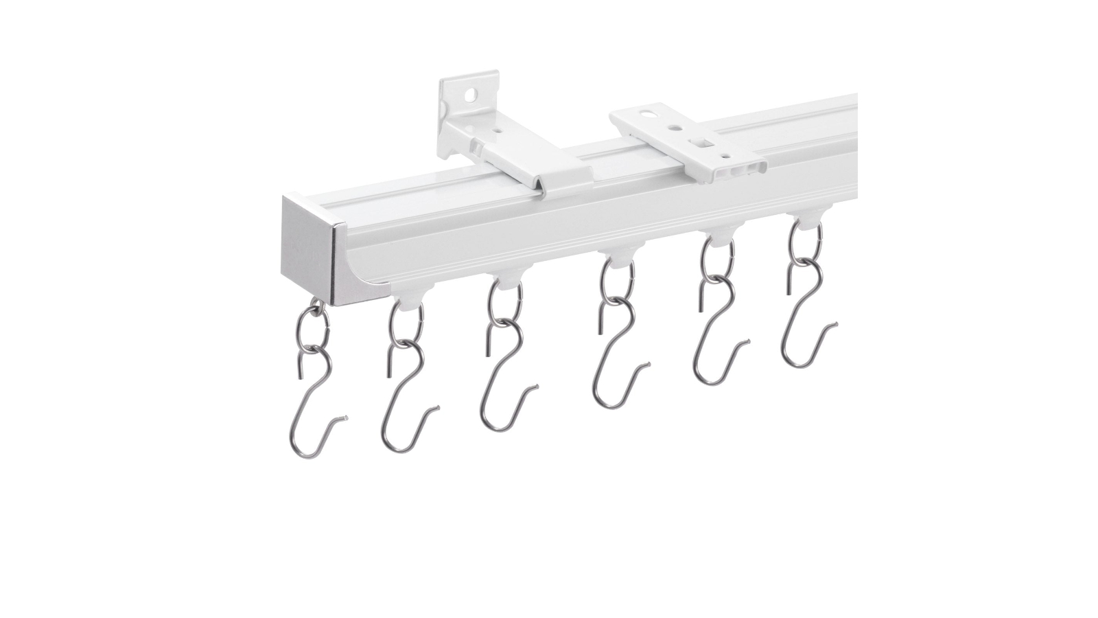 YS Ceiling Curtain Track Set - 17.7ft