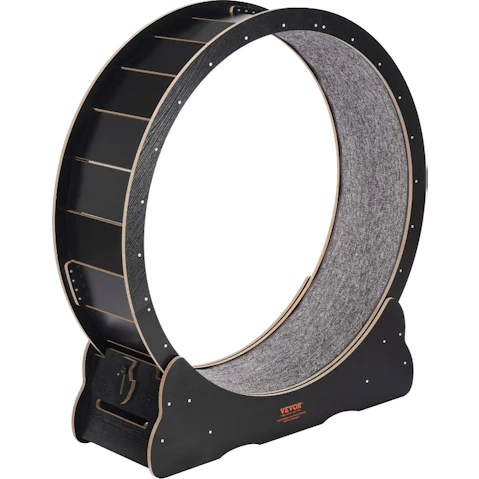 YS Cat Large Wooden Exercise Wheel