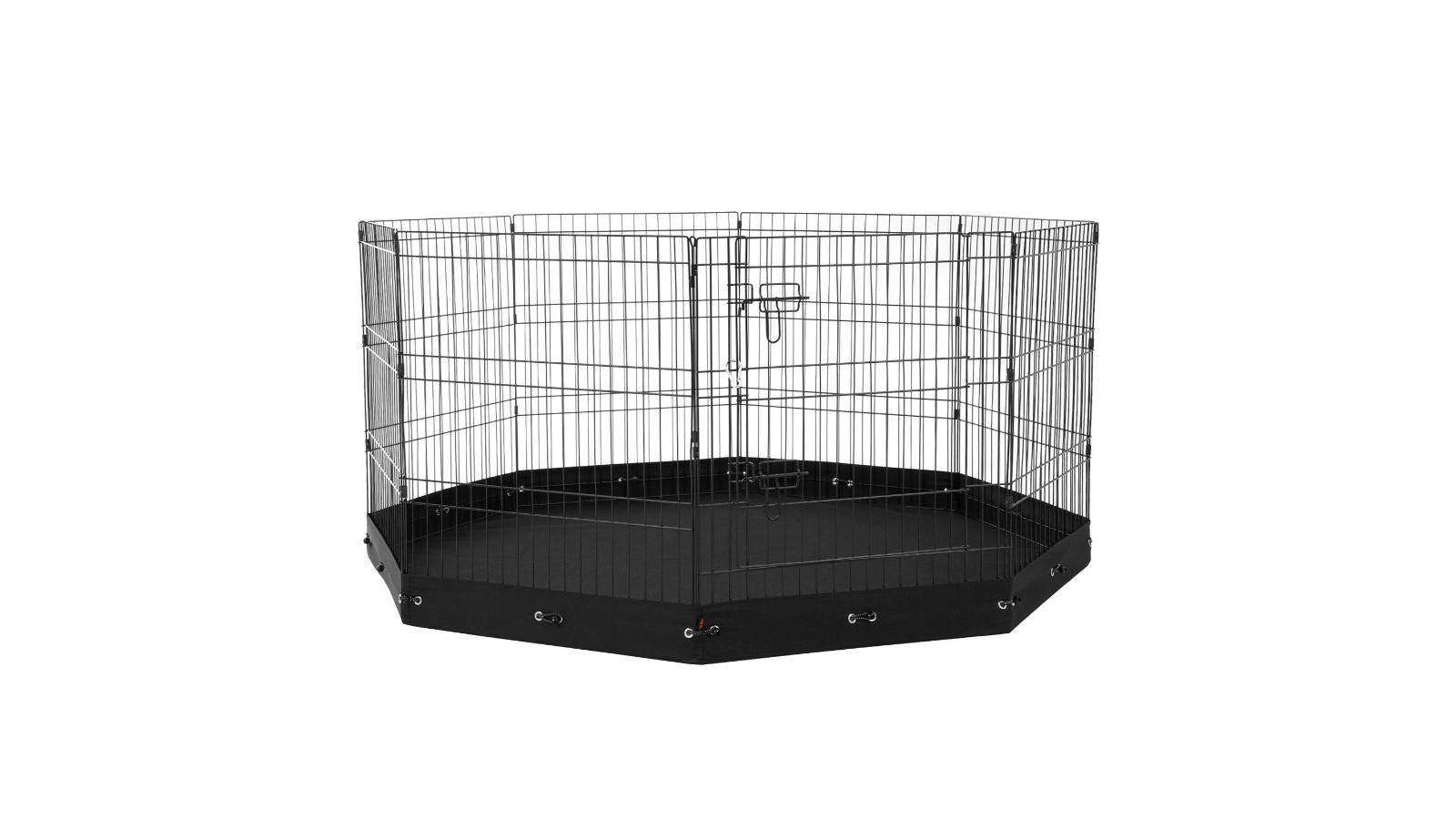 YS Pack of 8 Foldable Metal Dog Playpen - 30 x 24inch