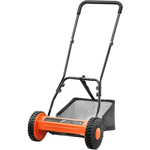 YS 5-Blade Adjustable Push Reel Lawn Mower - 40cm