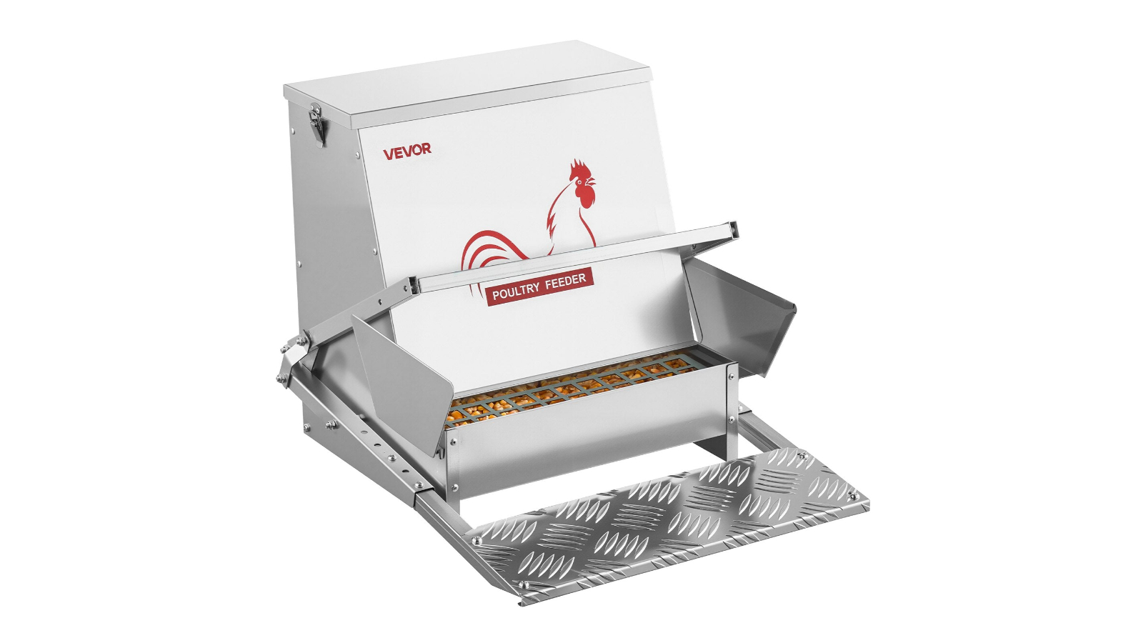 YS Rainproof Treadle Automatic Chicken Feeder