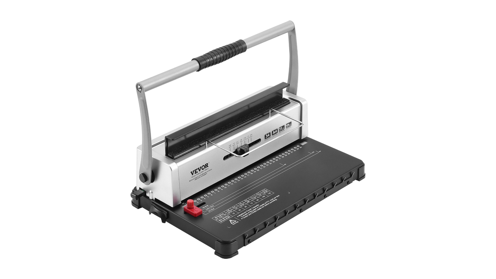 YS Coil Spiral Binding Machine with 34 Hole Punch