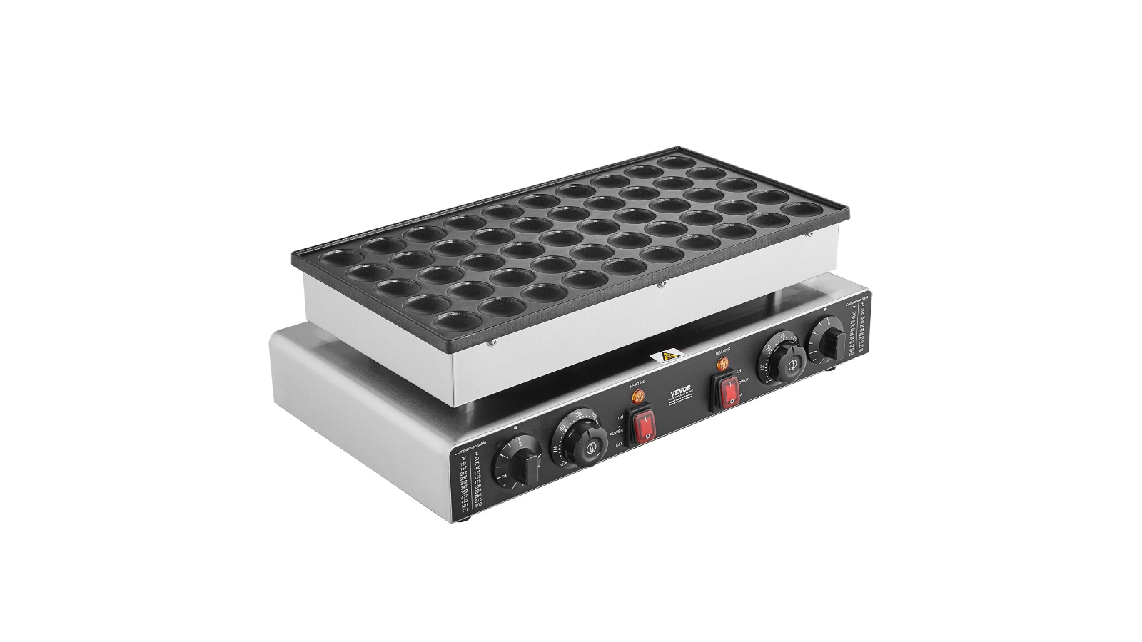YS Pack of 50 Mini Dutch Pancake Maker