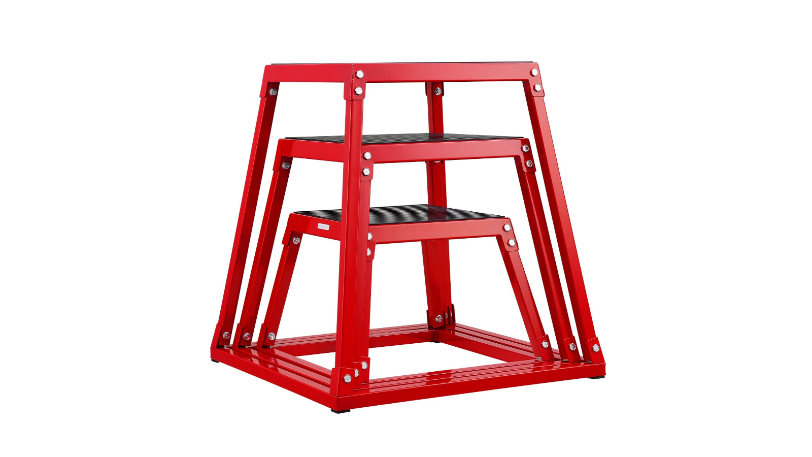 YS 12/18/24inch Plyo Box Platform Plyometric Jump Box - Red