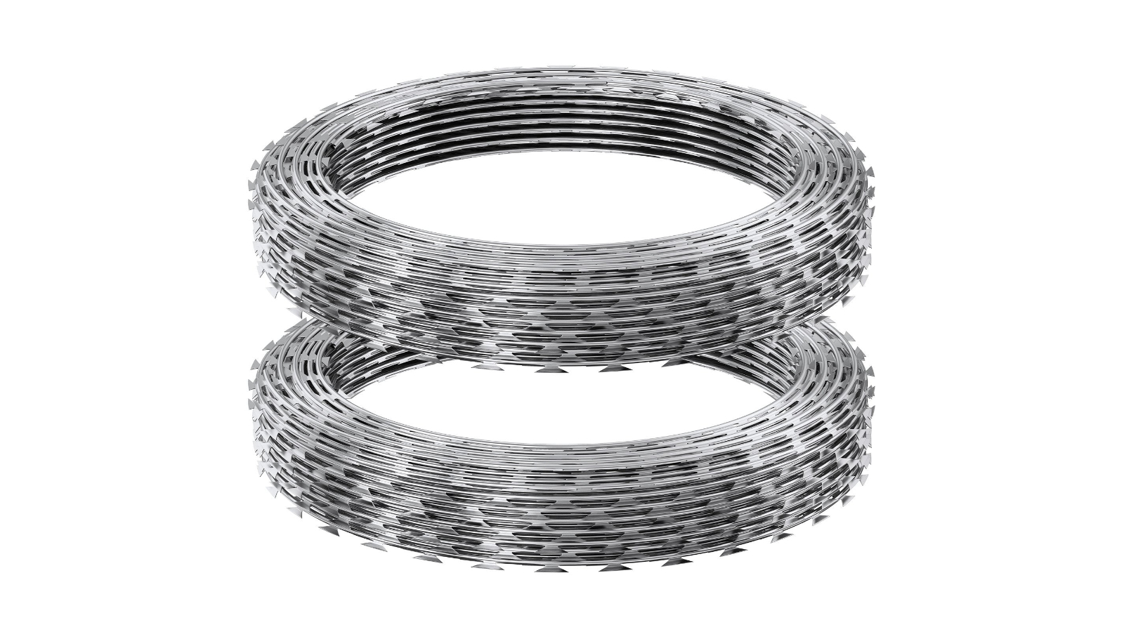 YS 2-Rolls Razor Barbed Wire - 98ft