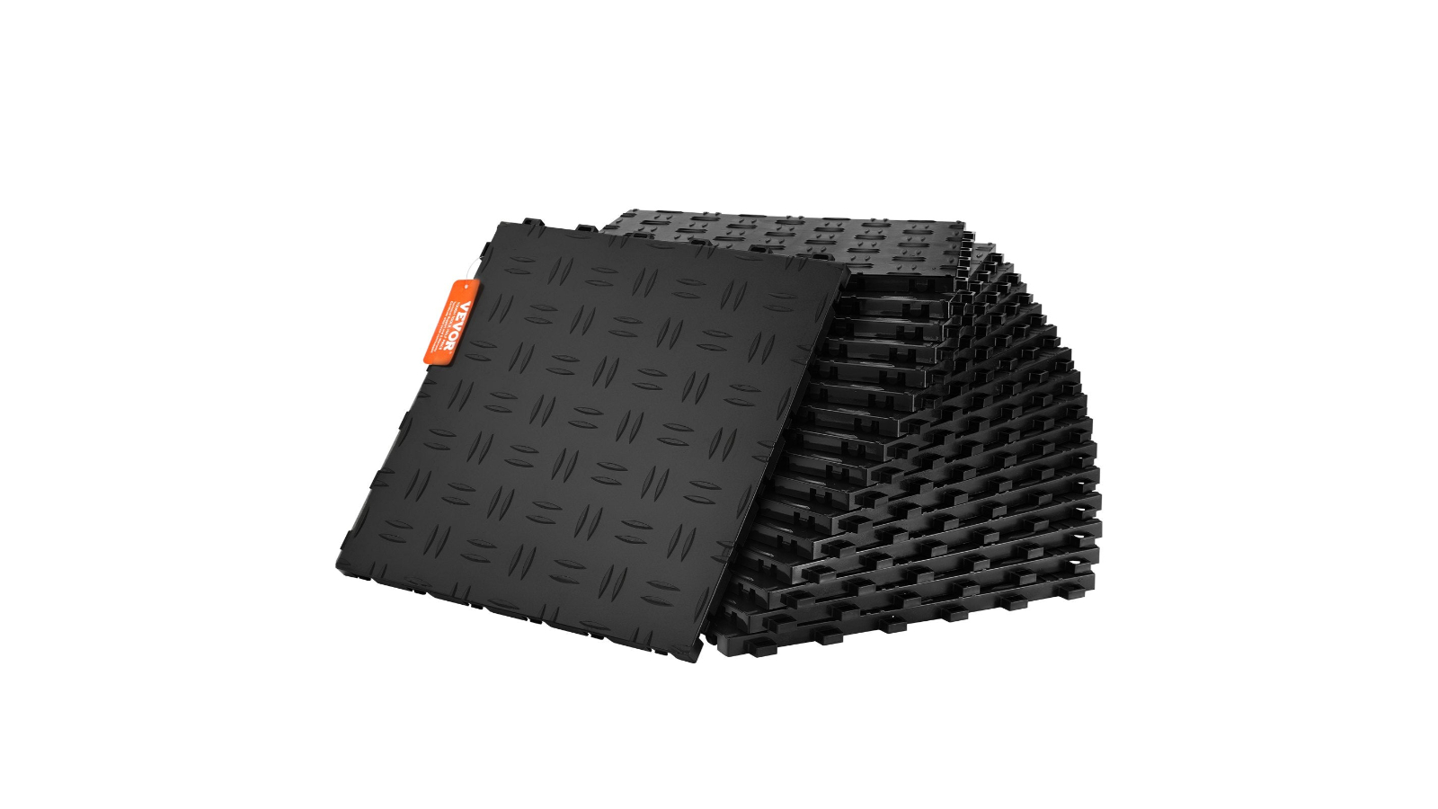 YS Pack of 50 Interlocking Garage Tile - 12 x 0.53inch