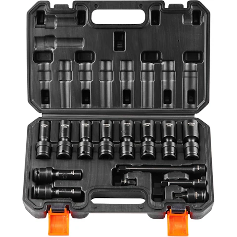 YS 14 Piece Swivel Impact Socket - 3/8inch