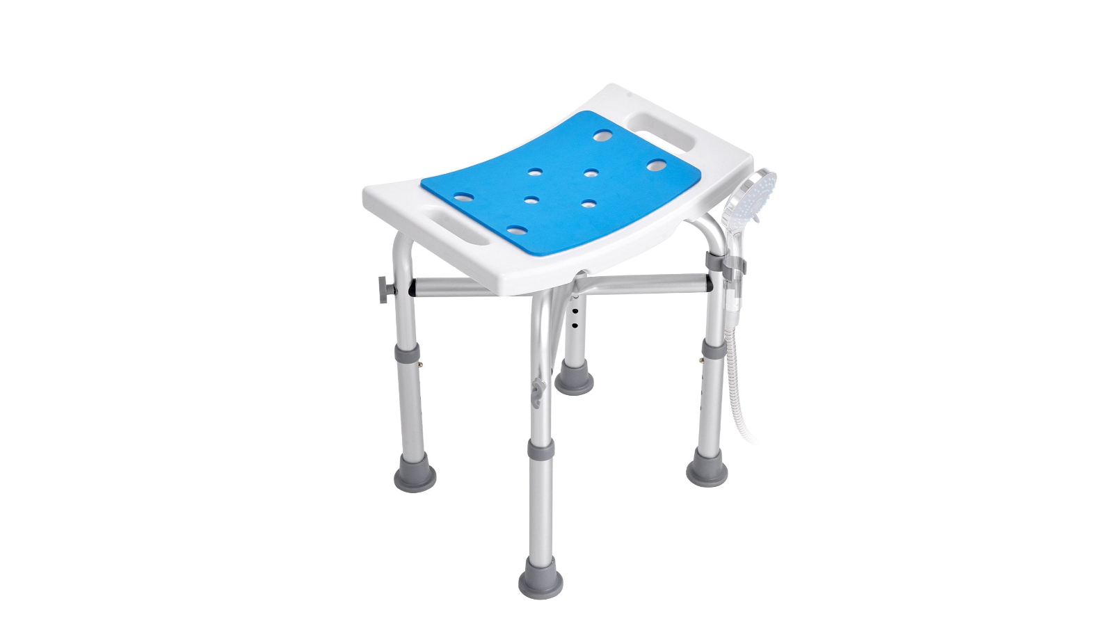 YS Adjustable Shower Chair with Crossbar