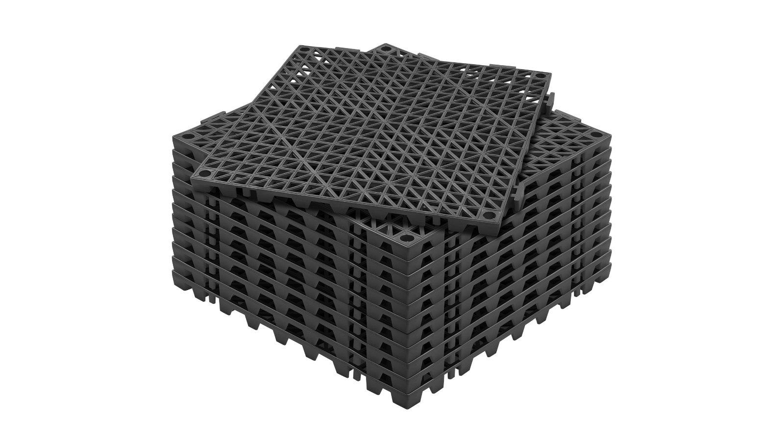 YS Pack of 12 Modular Interlocking Cushion - 30cm