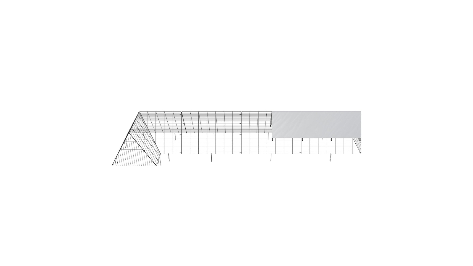 YS Chicken Tunnel - 400 x 100 x 61.5cm