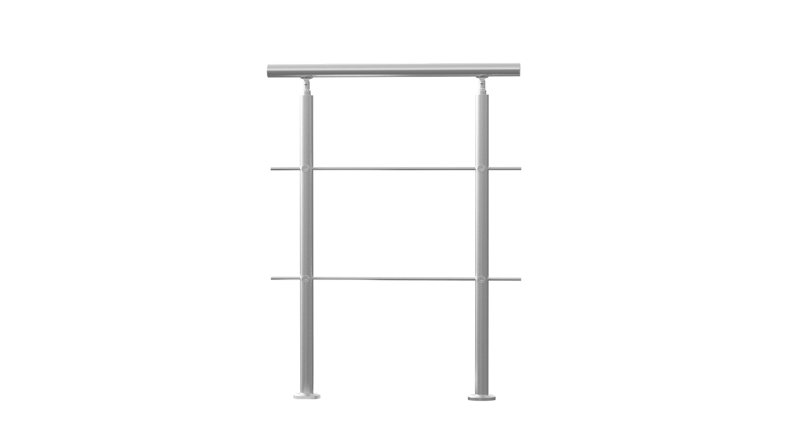 YS Handrail for Outdoor Step with 2-Crossbar