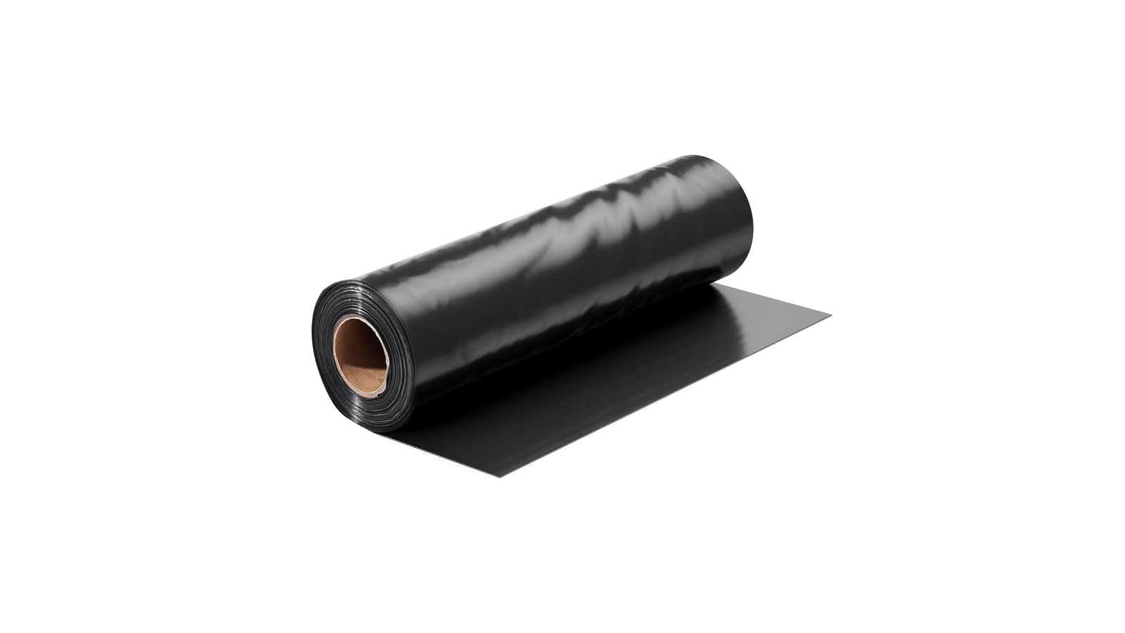 YS Heavy-Duty Black Plastic Sheeting Roll - 10 x 100ft