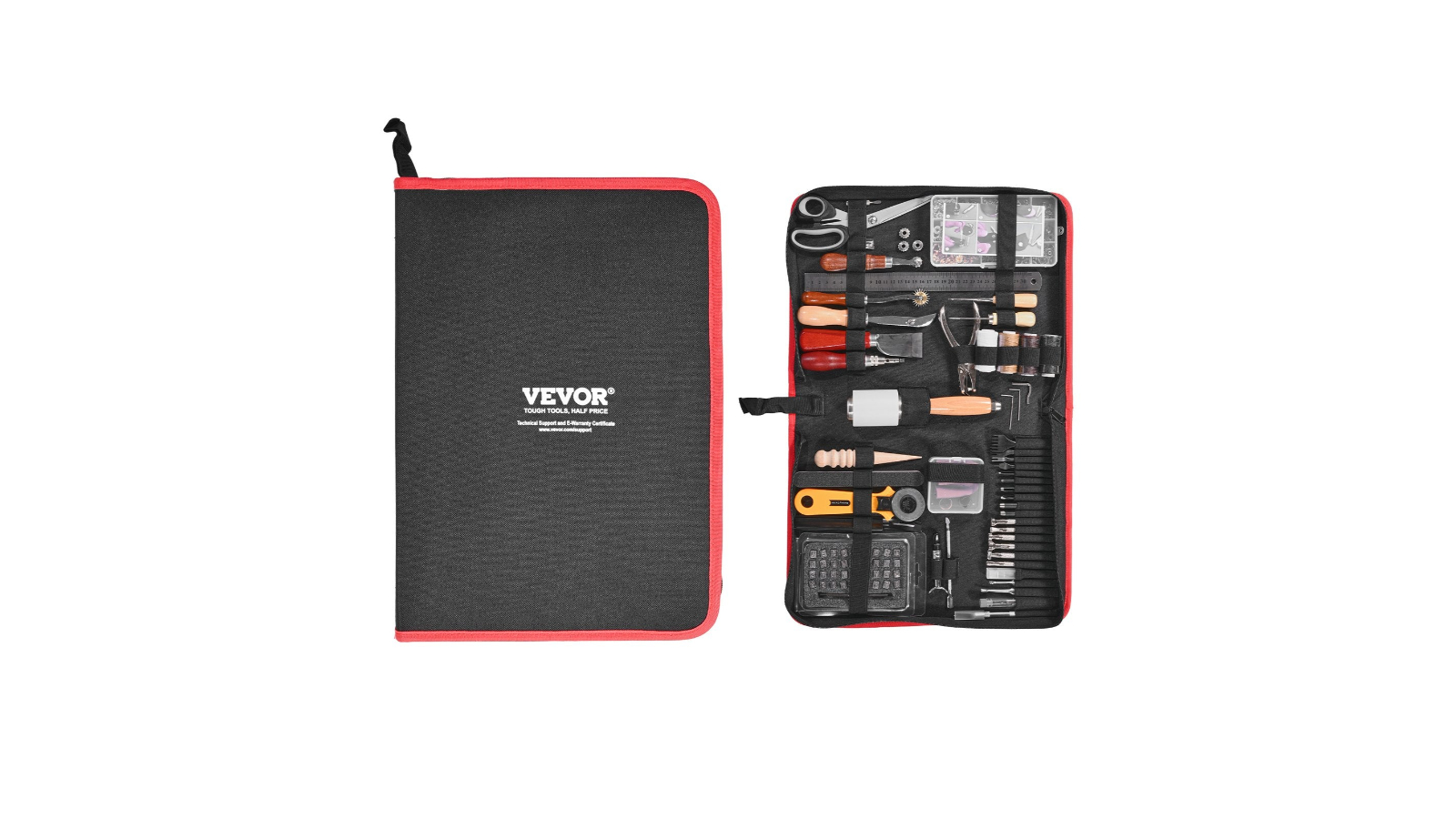 YS 61 Piece Leather Working Tool Kit