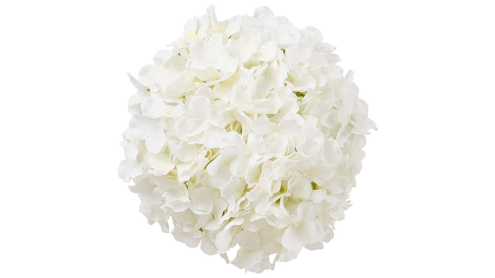 YS Set of 105 White Artificial Silk Flower