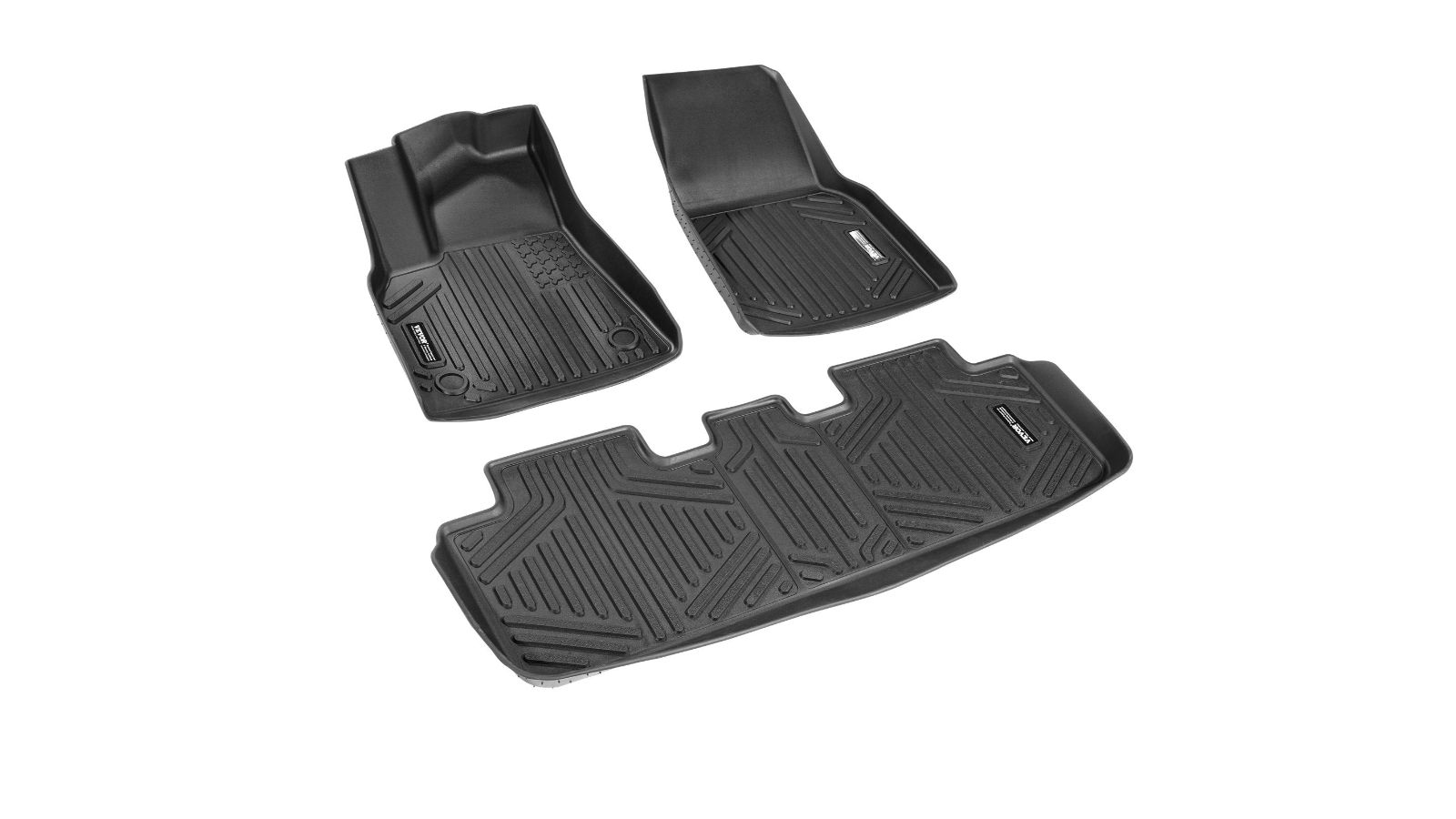 YS Pack of 3 Tesla Model Y 2021-2024 Floor Mat