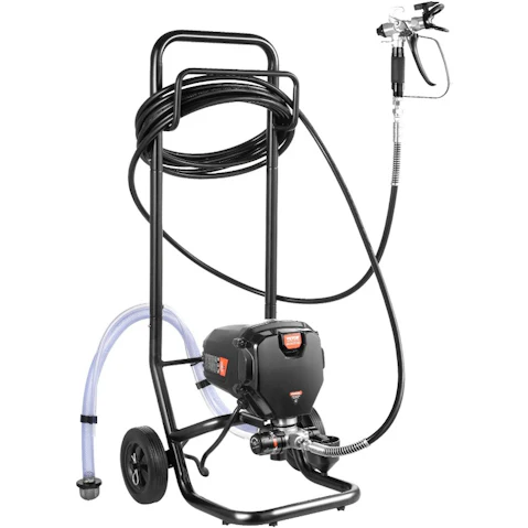YS 750W Electric Stand Airless Paint Sprayer with Cart