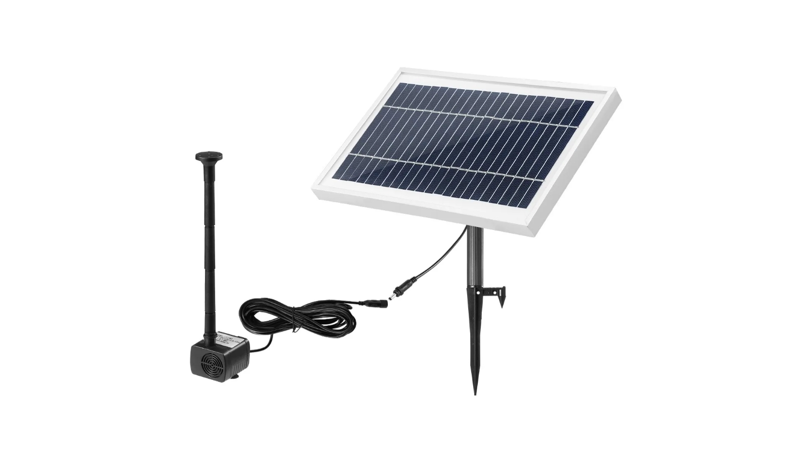Solar Powered Fountain Water Pump for Outdoor Garden Pond Pool - 10 Watts