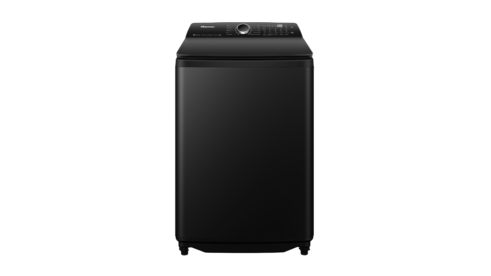 Hisense 10kg Series 5i Top Load Washing Machine - Black